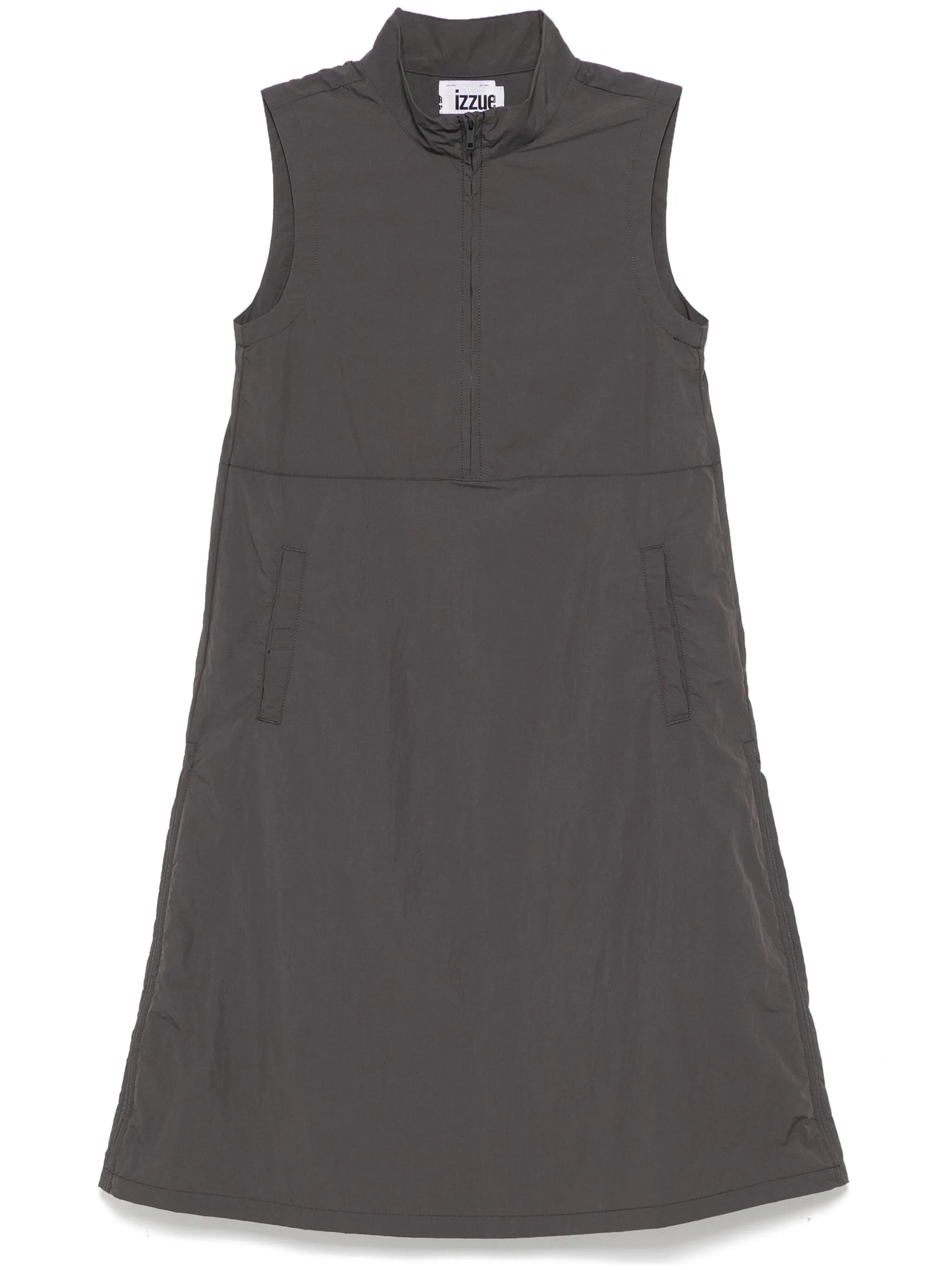 Платье с воротником на молнии Izzue, серый
Платье с воротником на молнии Izzue, серый