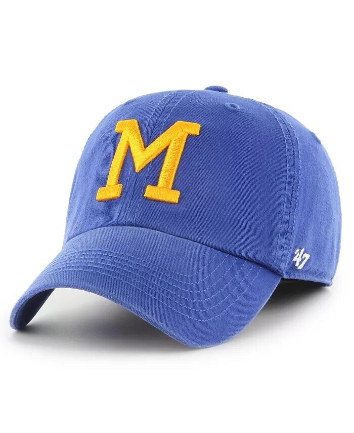 Мужская приталенная шляпа Royal Milwaukee Brewers Cooperstown Collection Franchise '47 Brand, синий
Мужская приталенная шляпа Royal Milwaukee Brewers Cooperstown Collection Franchise '47 Brand, синий