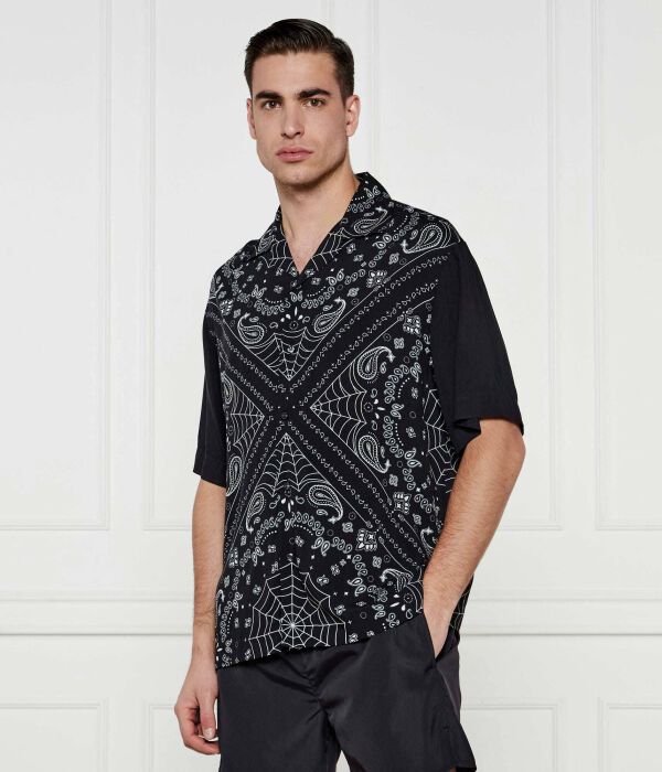 Рубашка мужская Hugo с узором, черный
Рубашка мужская Hugo с узором, черный