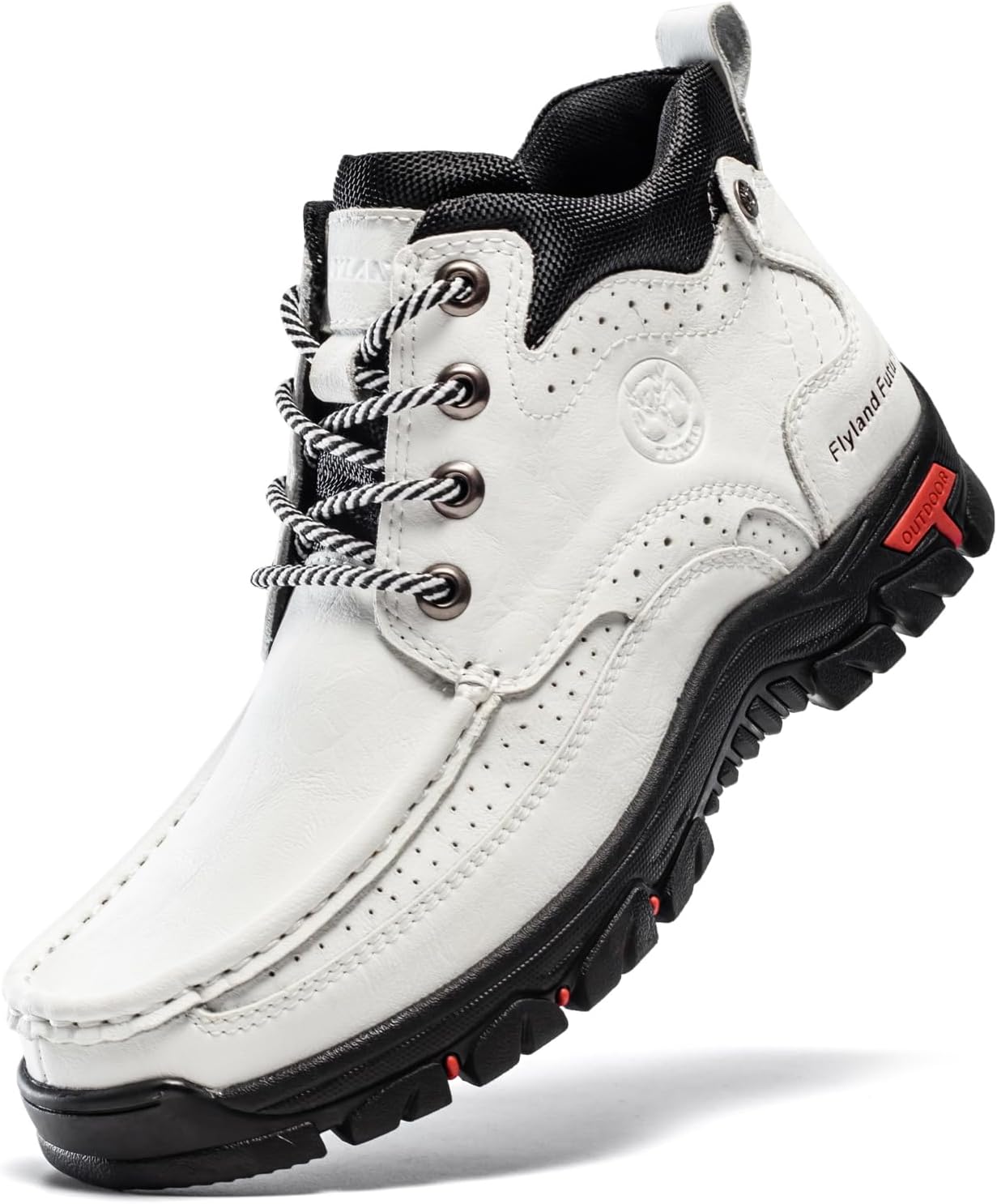 Мужские повседневные ботинки FLYLAND, винтажная кожаная обувь на щиколотку, ботинки Чукка, средние, с нескользящей подошвой, для вождения и прогулок, белый
Мужские повседневные ботинки FLYLAND, винтажная кожаная обувь на щиколотку, ботинки Чукка, средние, с нескользящей подошвой, для вождения и прогулок, белый