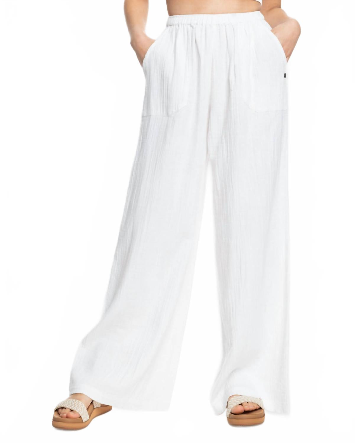 Что за настроение Брюки в снежно-белом Roxy 
Что за настроение Брюки в снежно-белом Roxy