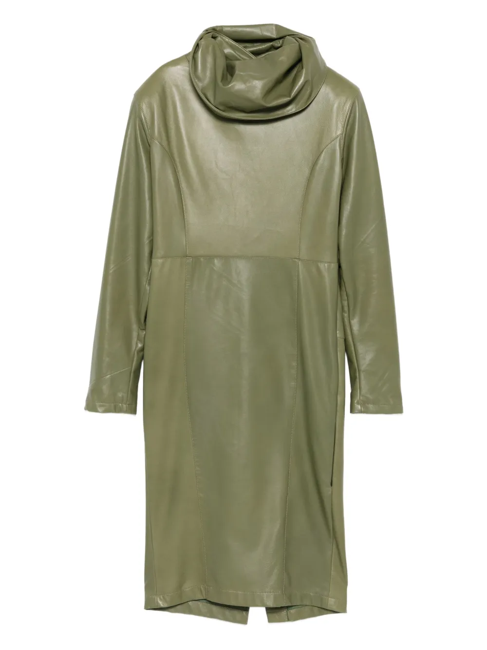 Кожаное платье миди Almaz, зеленый
Кожаное платье миди Almaz, зеленый