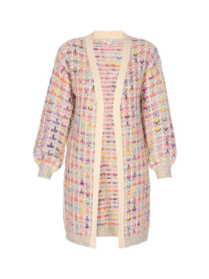 Кардиган IZIA, цвет wollweiss mehrfarbig
Кардиган IZIA, цвет wollweiss mehrfarbig