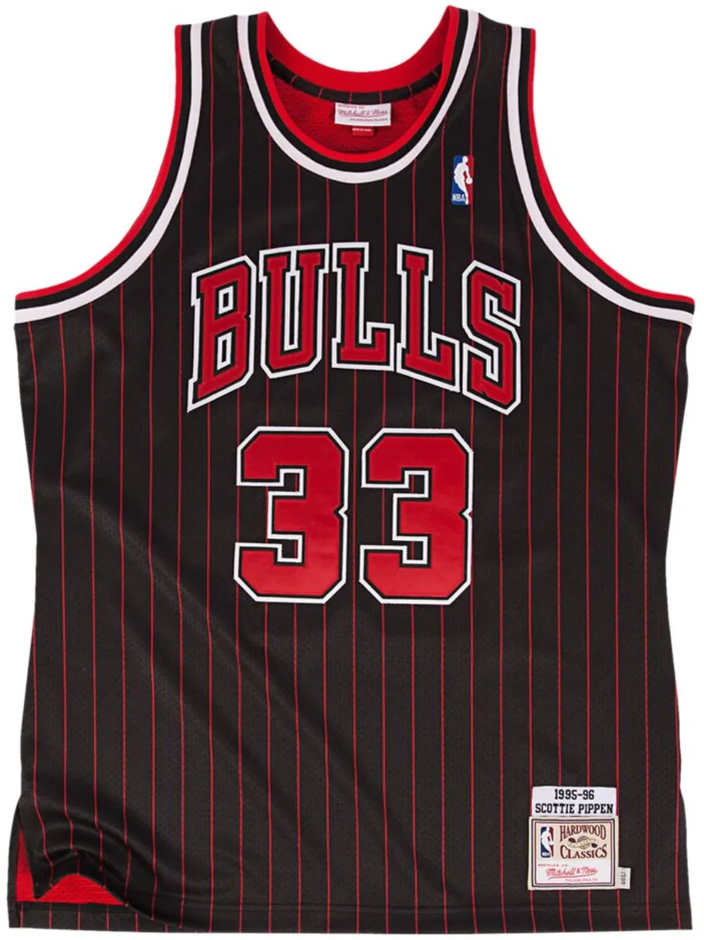 Топ NBA Chicago Bulls 1995 Scottie Pippen Mitchell & Ness, черный
Топ NBA Chicago Bulls 1995 Scottie Pippen Mitchell & Ness, черный