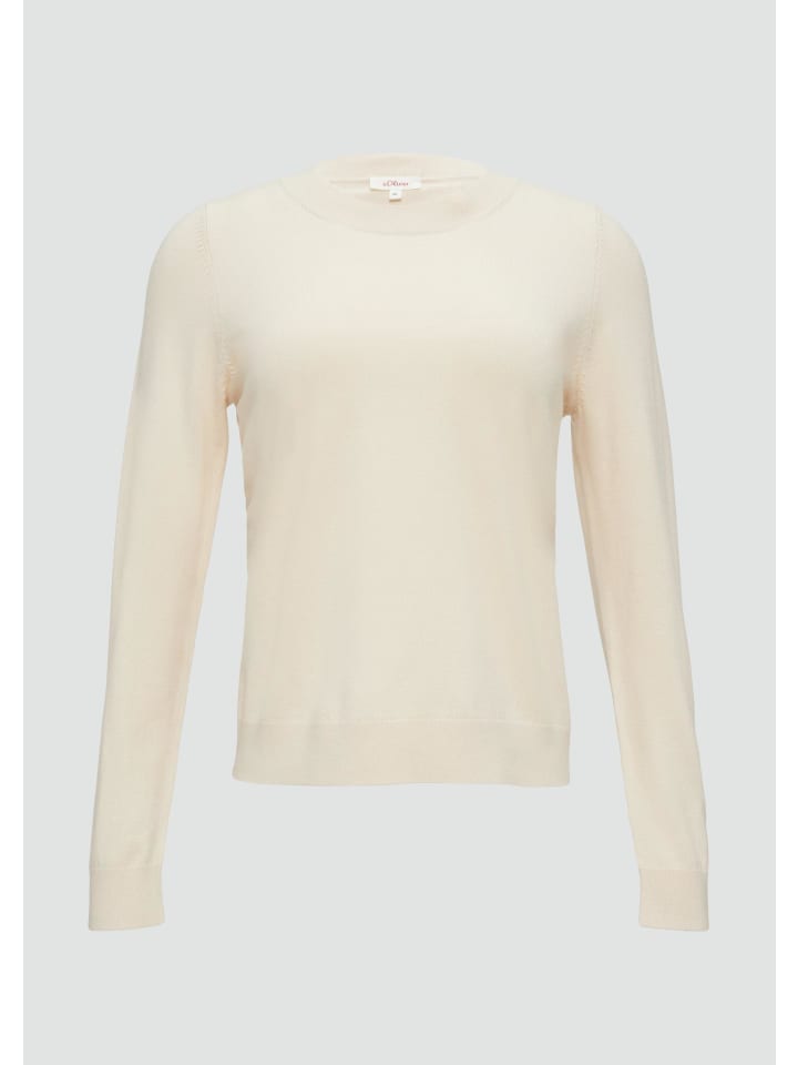 Вязаный свитер в цвете 8100_бежевый s.Oliver
Вязаный свитер в цвете 8100_бежевый s.Oliver