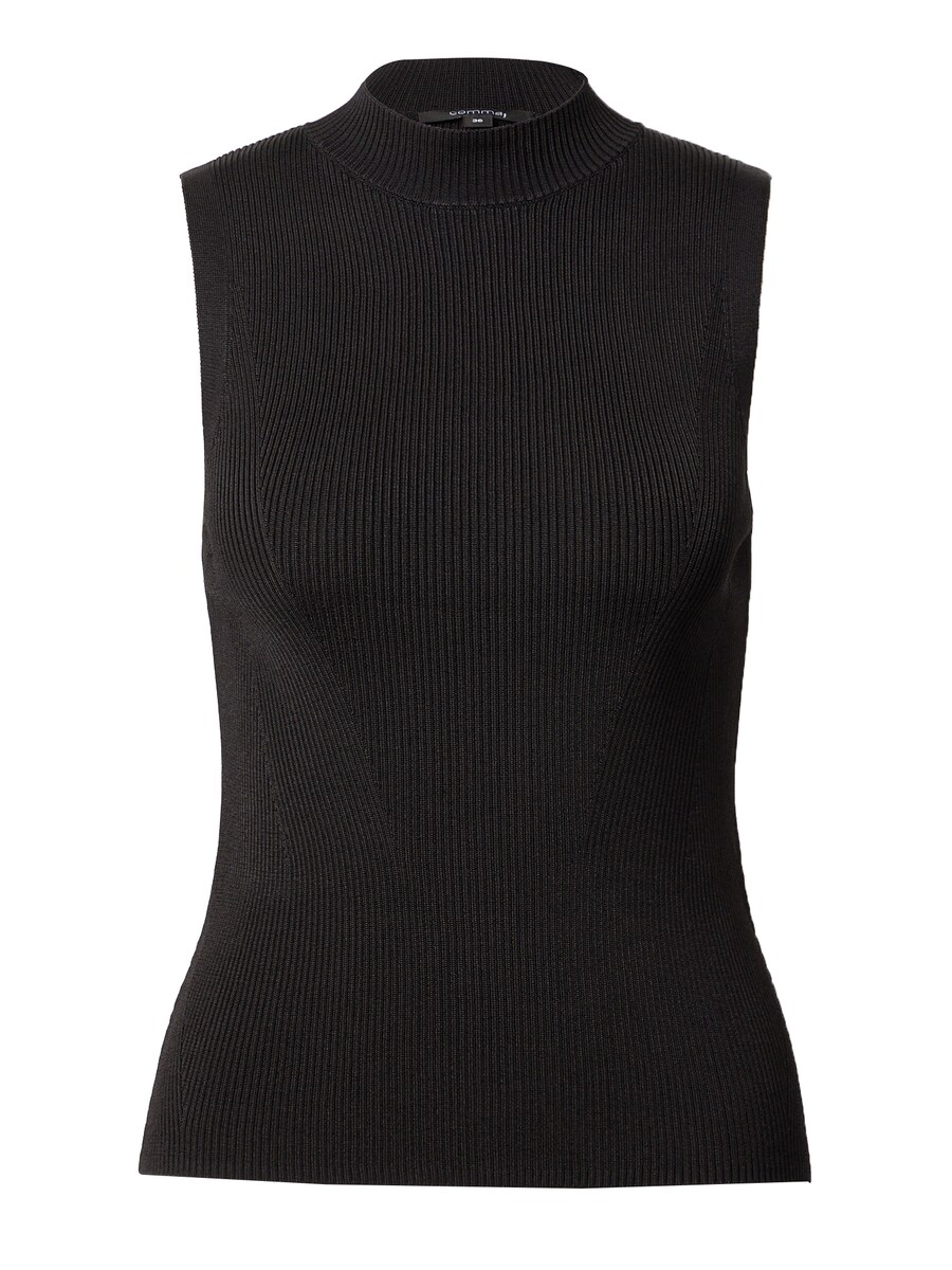 Вязаный топ COMMA, черный 
Вязаный топ COMMA, черный