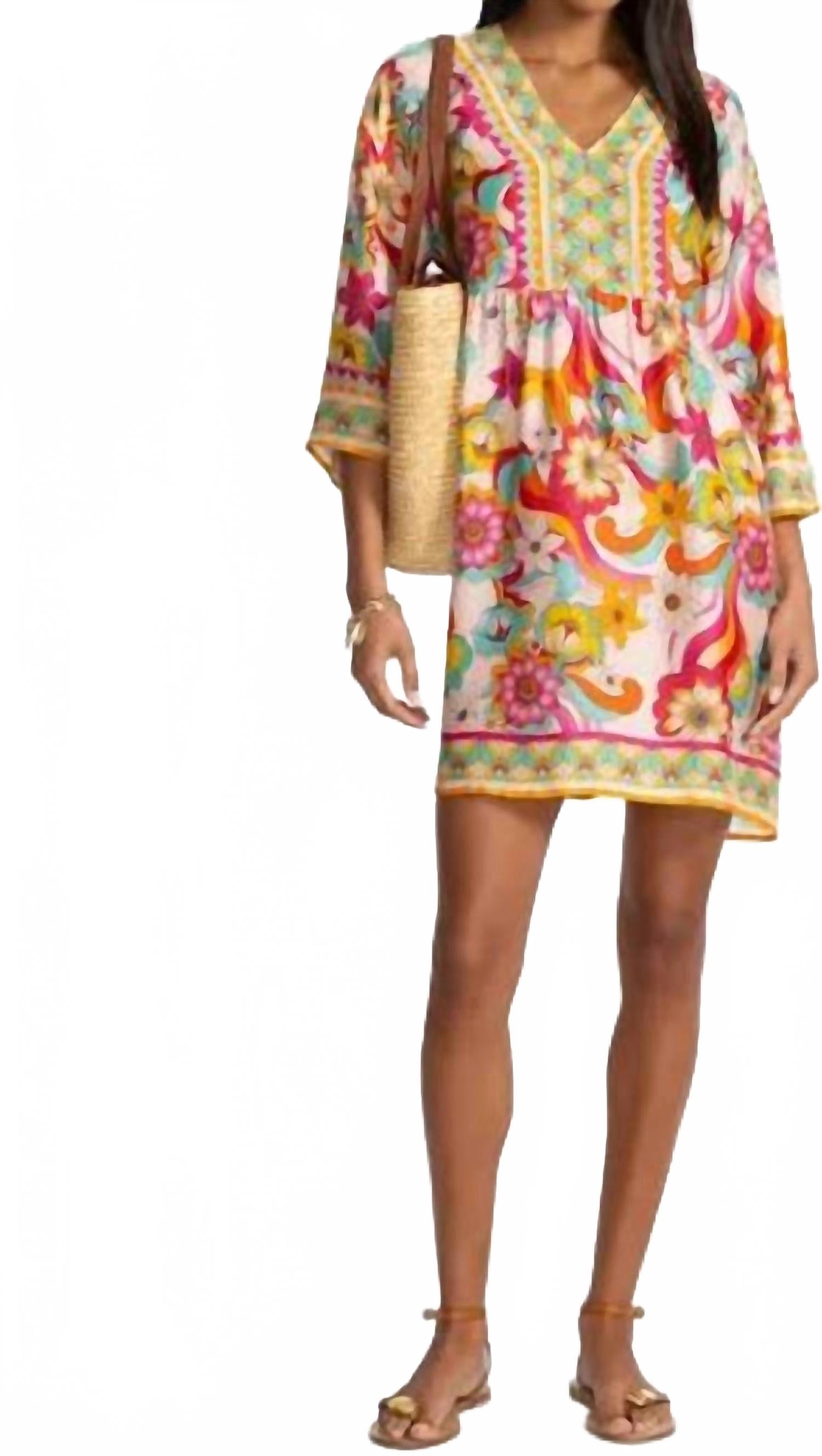 Барбара Мини Платье в Призме Johnny Was, Prism
Барбара Мини Платье в Призме Johnny Was, Prism