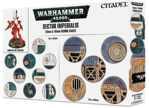 Миниатюра Games Workshop Warhammer 40K: Sector Imperialis 32mm Round Bases
Миниатюра Games Workshop Warhammer 40K: Sector Imperialis 32mm Round Bases