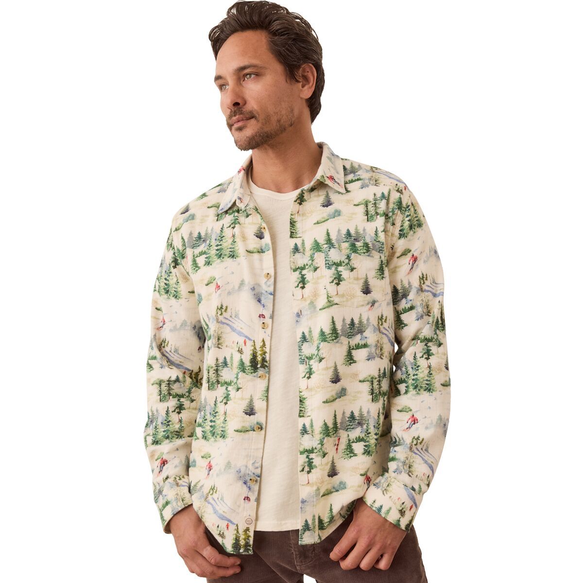 Архивная рубашка с длинным рукавом из мягкого стретч-селвиджа Marine Layer, цвет ski mountain print
Архивная рубашка с длинным рукавом из мягкого стретч-селвиджа Marine Layer, цвет ski mountain print