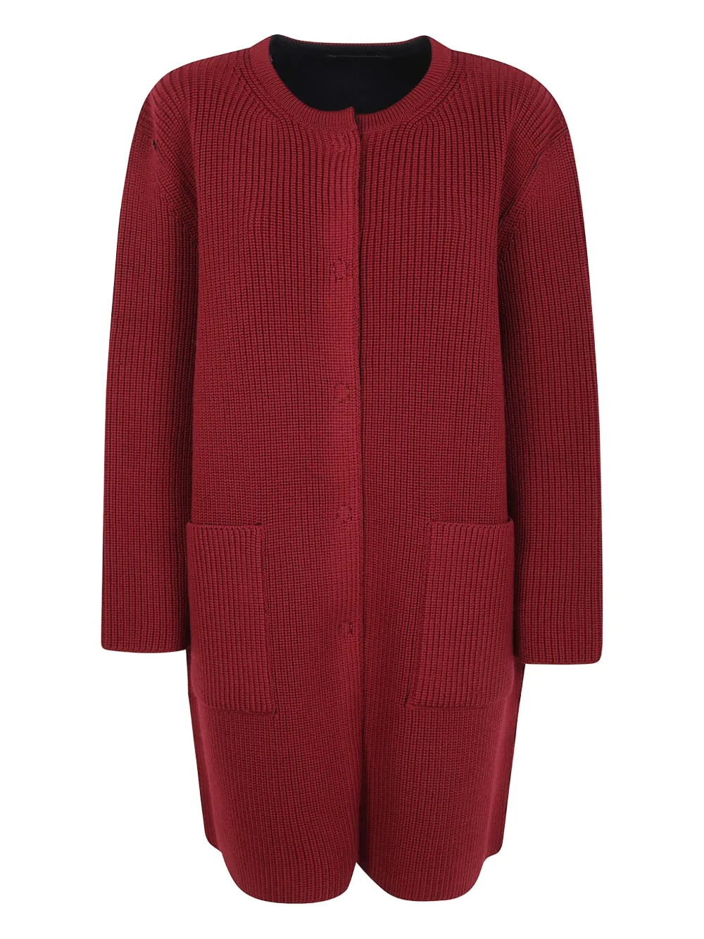 Длинный кардиган из шерсти в рубчик PierAntonioGaspari, красный
Длинный кардиган из шерсти в рубчик PierAntonioGaspari, красный