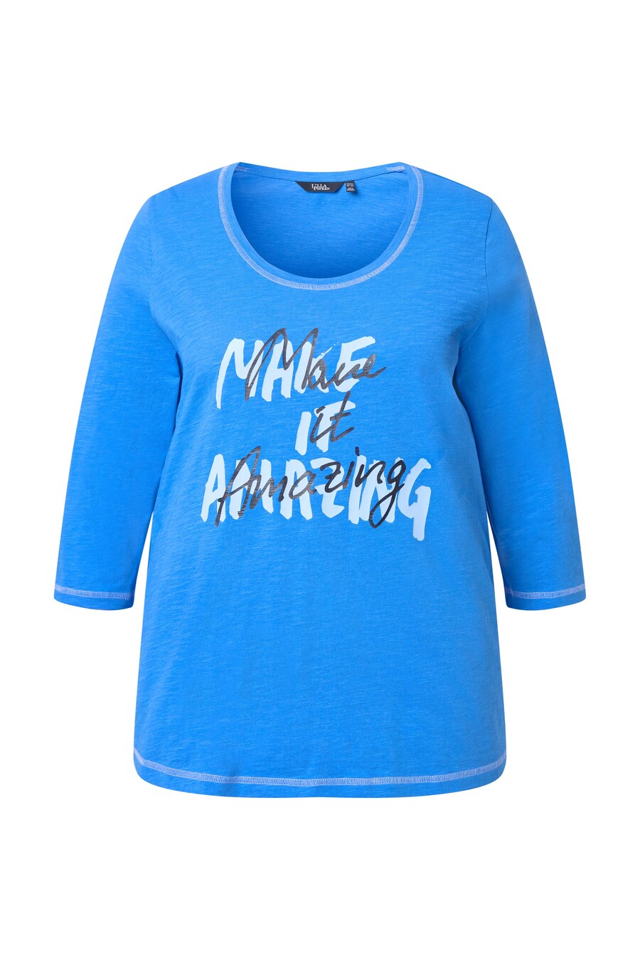 Рубашка Ulla Popken, синий/голубой
Рубашка Ulla Popken, синий/голубой