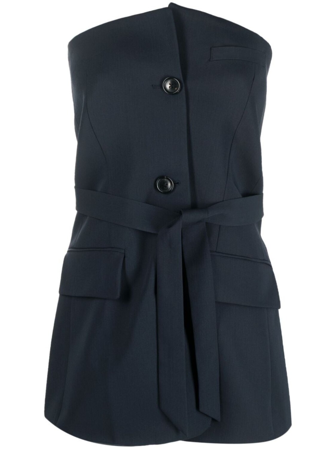 OUR LEGACY топ с открытыми плечами, синий
OUR LEGACY топ с открытыми плечами, синий