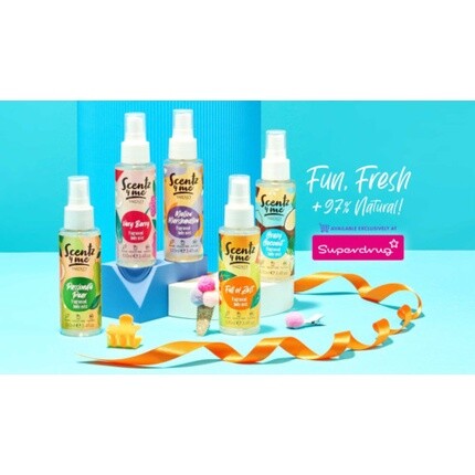 Scentz4me Набор спреев для всего тела 5 x 100 мл - Кокос, Ягода, Зефир, Груша, Цедра Yardley
Scentz4me Набор спреев для всего тела 5 x 100 мл - Кокос, Ягода, Зефир, Груша, Цедра Yardley