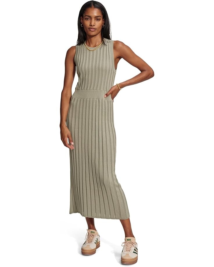 Платье Varley Florian Knit Dress, цвет Seagrass 
Платье Varley Florian Knit Dress, цвет Seagrass