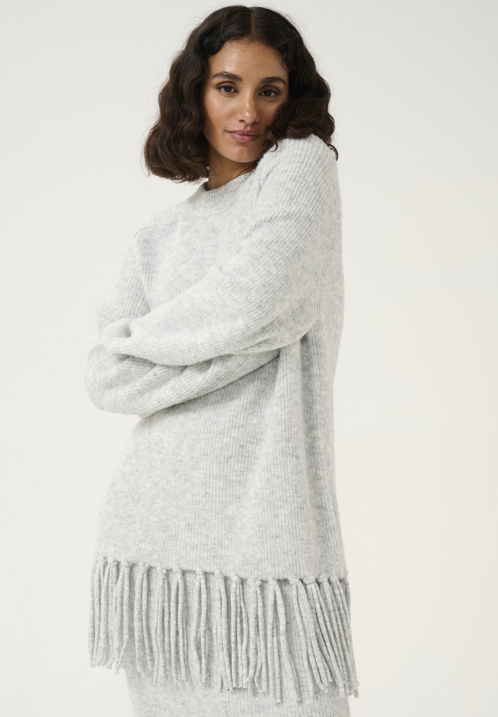 Джемпер Kaffe, светло-серый
Джемпер Kaffe, светло-серый