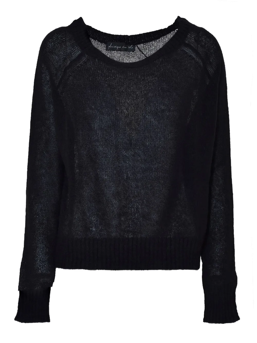 Тонкий вязаный свитер Phisique Du Role, черный
Тонкий вязаный свитер Phisique Du Role, черный