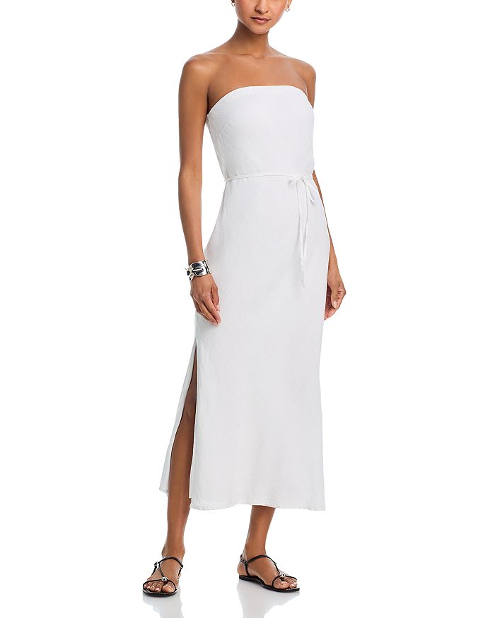 Макси-платье без бретелей с диагональным кроем Bella Dahl, белый
Макси-платье без бретелей с диагональным кроем Bella Dahl, белый