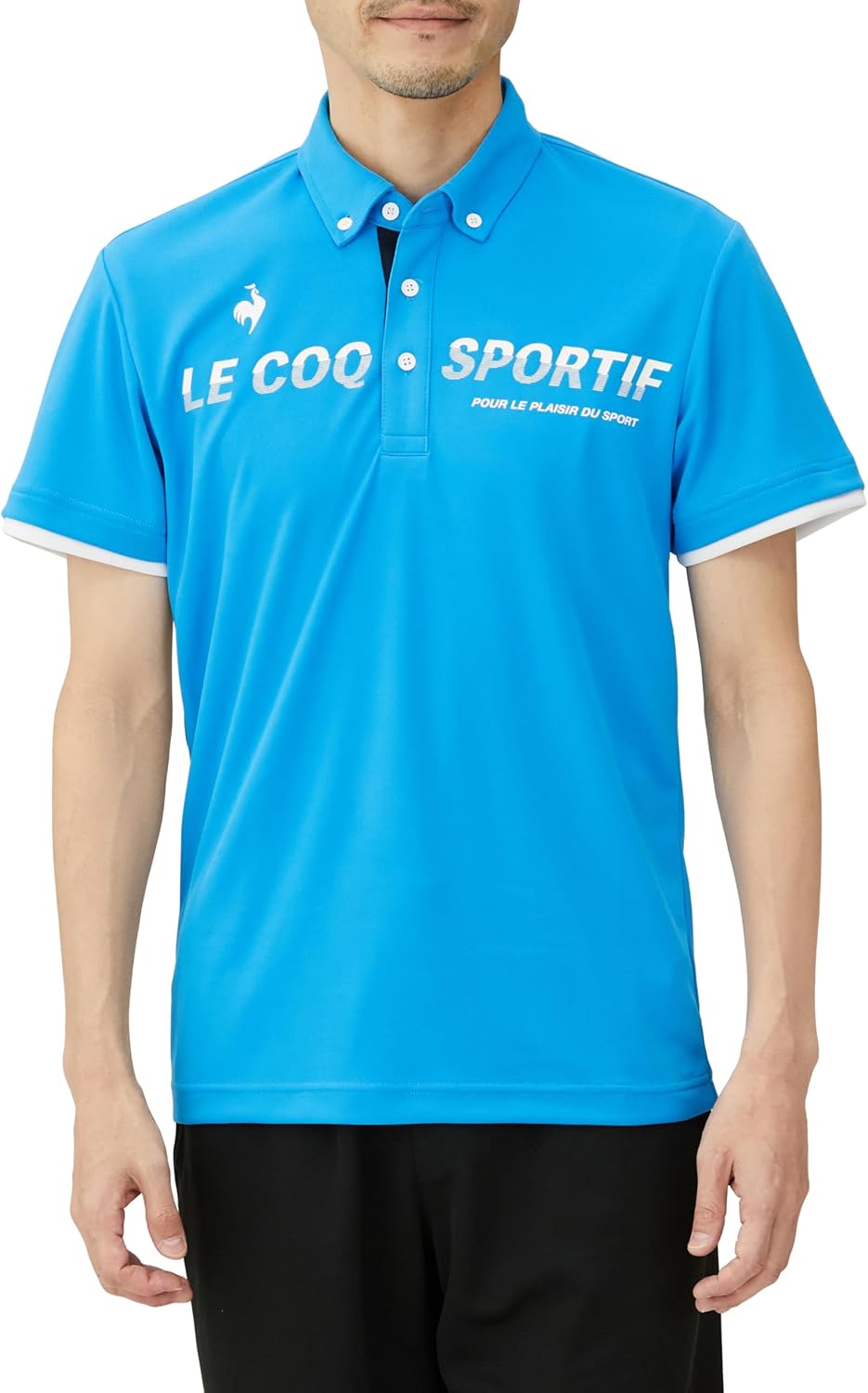 Мужская поло-рубашка с коротким рукавом Le Coq Sportif - влагоотводящая, быстросохнущая, эластичная тренировочная рубашка
Мужская поло-рубашка с коротким рукавом Le Coq Sportif - влагоотводящая, быстросохнущая, эластичная тренировочная рубашка