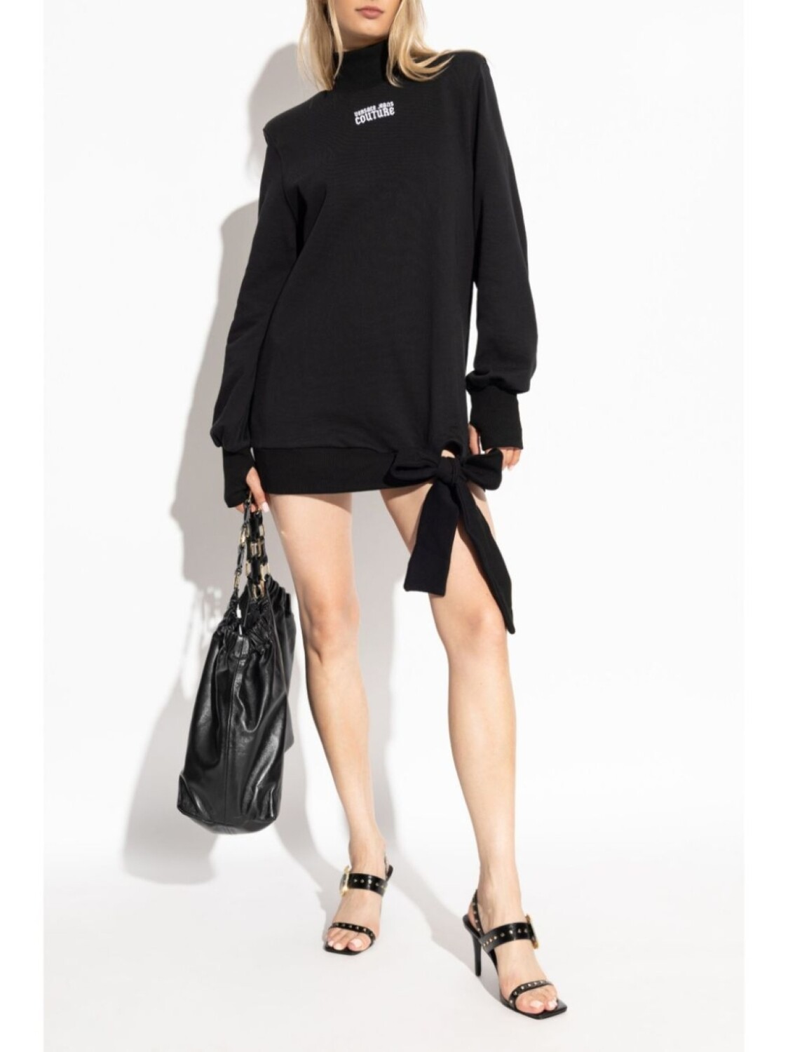 Versace Jeans Couture хлопковое мини-платье с логотипом, черный
Versace Jeans Couture хлопковое мини-платье с логотипом, черный