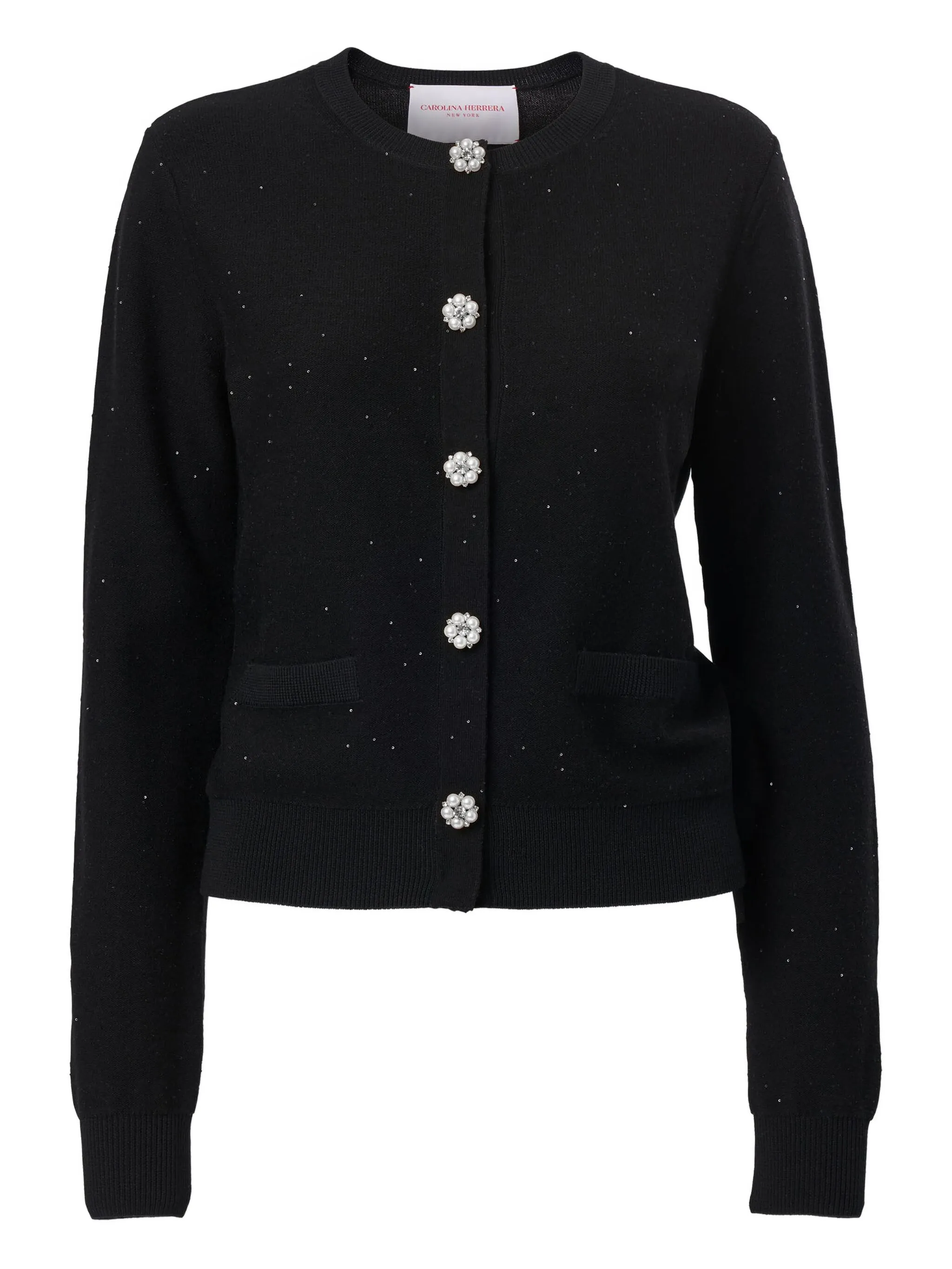 Кардиган с пайетками Carolina Herrera, черный
Кардиган с пайетками Carolina Herrera, черный