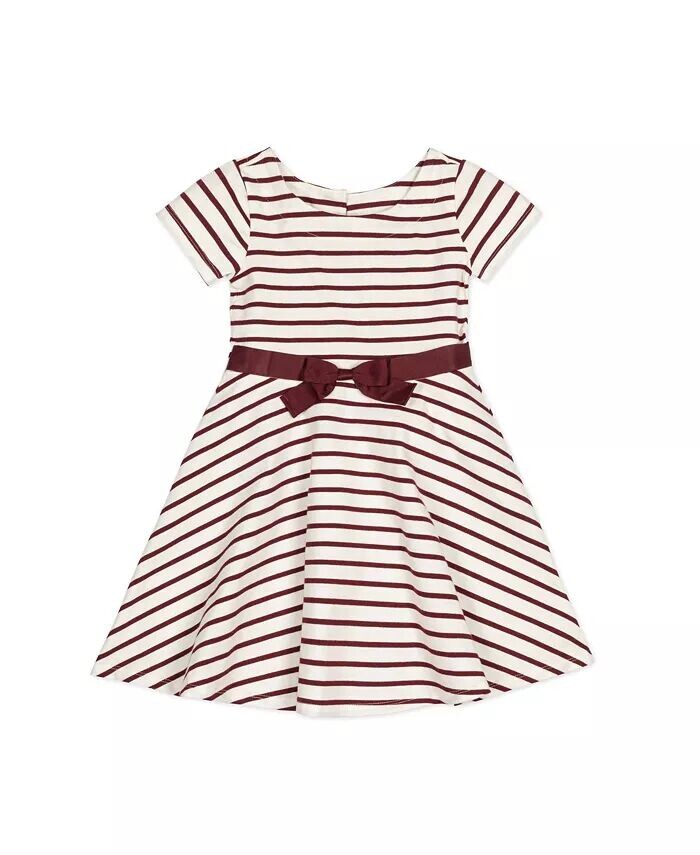 Легкое трикотажное платье с короткими рукавами из органического хлопка для маленьких девочек Hope & Henry, белый
Легкое трикотажное платье с короткими рукавами из органического хлопка для маленьких девочек Hope & Henry, белый