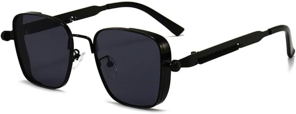 Солнцезащитные очки с защитой от УФ-излучения UV400 | Металлический панк, разноцветные линзы | для женщин и мужчин, для занятий спортом на открытом воздухе и вождения DSVIGF, Black-black
Солнцезащитные очки с защитой от УФ-излучения UV400 | Металлический панк, разноцветные линзы | для женщин и мужчин, для занятий спортом на открытом воздухе и вождения DSVIGF, Black-black