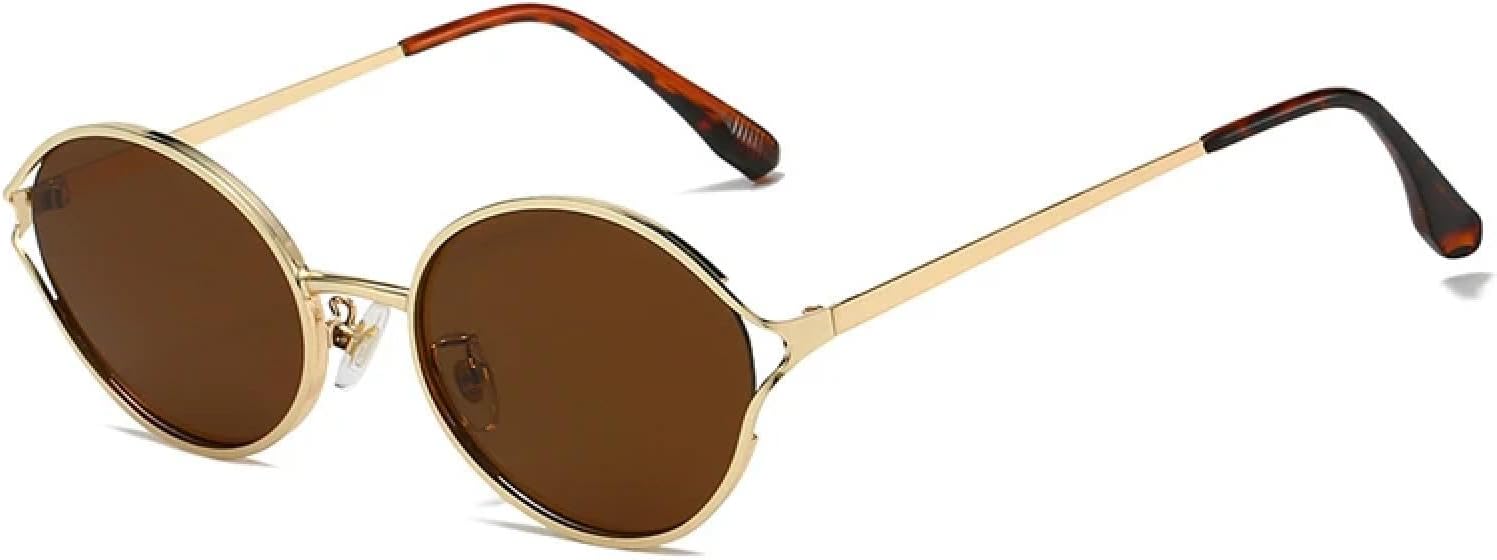 Ретро круглые металлические мужские солнцезащитные очки, модные прозрачные градиентные панк-очки, женские солнцезащитные очки с защитой от УФ-излучения UV400 TKKTLLT, Golden Tea
Ретро круглые металлические мужские солнцезащитные очки, модные прозрачные градиентные панк-очки, женские солнцезащитные очки с защитой от УФ-излучения UV400 TKKTLLT, Golden Tea