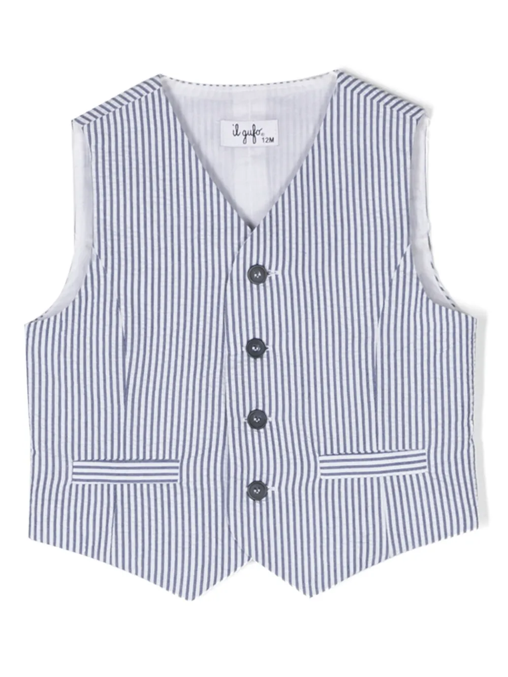 Жилет в полоску Il Gufo, синий
Жилет в полоску Il Gufo, синий