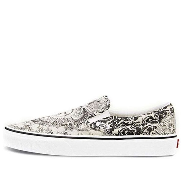 Кроссовки classic slip-on 'ouroboros' Vans, черный
Кроссовки classic slip-on 'ouroboros' Vans, черный
