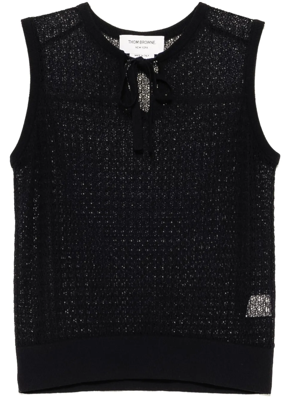 Топ с завязками THOM BROWNE, синий
Топ с завязками THOM BROWNE, синий