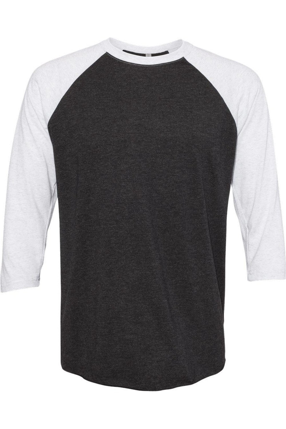 Футболка унисекс Triblend с рукавами реглан три четверти Next Level, цвет heather white/ vintage black
Футболка унисекс Triblend с рукавами реглан три четверти Next Level, цвет heather white/ vintage black