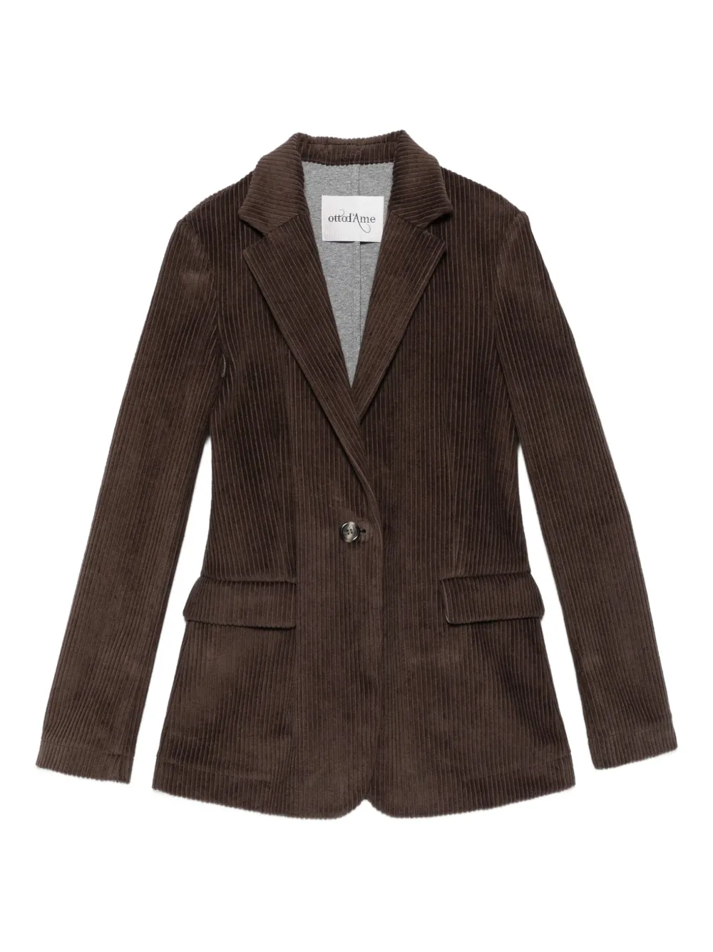 Однобортный пиджак Ottod'Ame, коричневый
Однобортный пиджак Ottod'Ame, коричневый