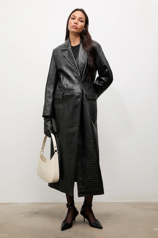 Кожаное пальто Answear.Lab, черный
Кожаное пальто Answear.Lab, черный