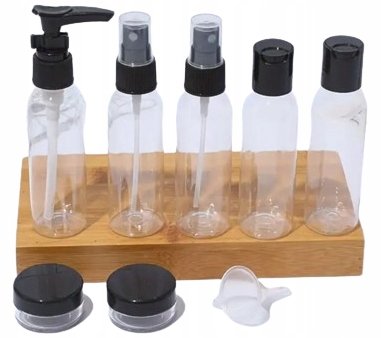 Набор дорожных контейнеров для косметики в самолет, косметичка, 10 шт. Inna marka
Набор дорожных контейнеров для косметики в самолет, косметичка, 10 шт. Inna marka