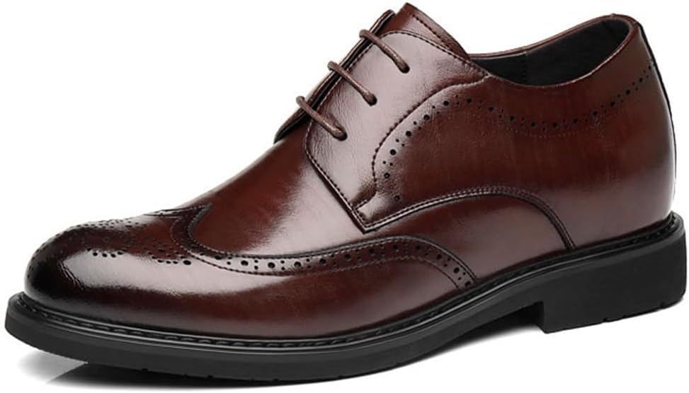 Кожанные туфли UKUBOXBAG, увеличивающие рост, кожаные туфли-лодочки на шнуровке, оксфордские туфли, свадебные модные туфли, визуально увеличивающие рост, коричневый
Кожанные туфли UKUBOXBAG, увеличивающие рост, кожаные туфли-лодочки на шнуровке, оксфордские туфли, свадебные модные туфли, визуально увеличивающие рост, коричневый