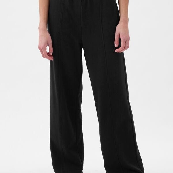 Широкие брюки-джоггеры из флиса с вышитым логотипом Gap, черный
Широкие брюки-джоггеры из флиса с вышитым логотипом Gap, черный