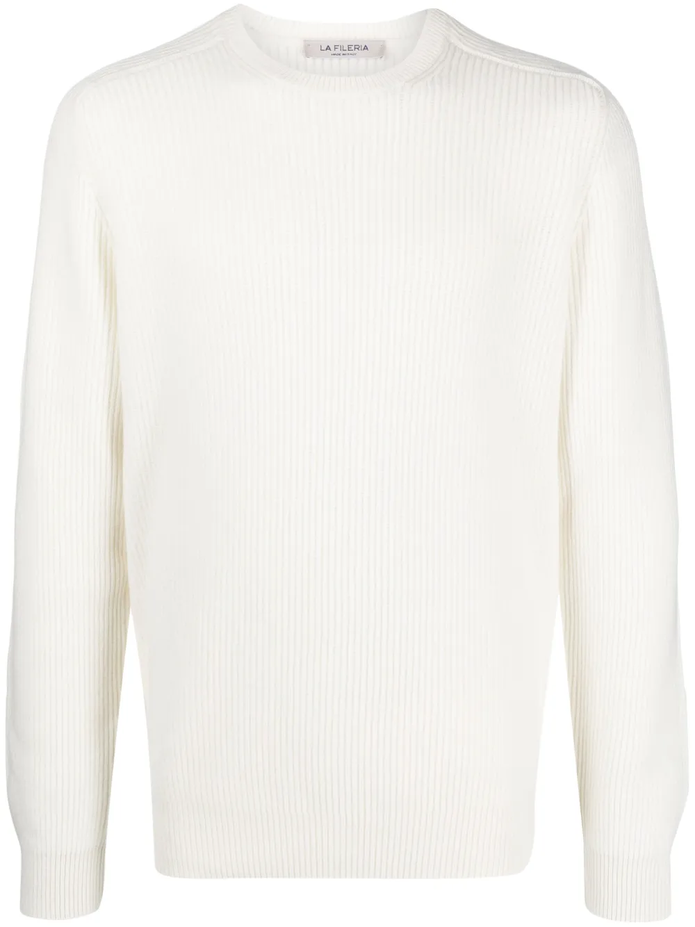 Джемпер в рубчик Fileria, белый
Джемпер в рубчик Fileria, белый