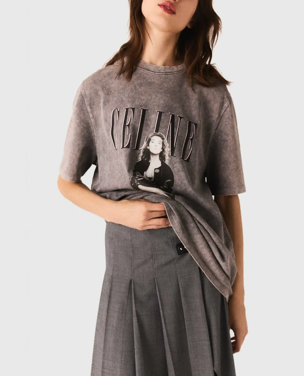 Женская футболка x Céline Dion Maje, серый
Женская футболка x Céline Dion Maje, серый