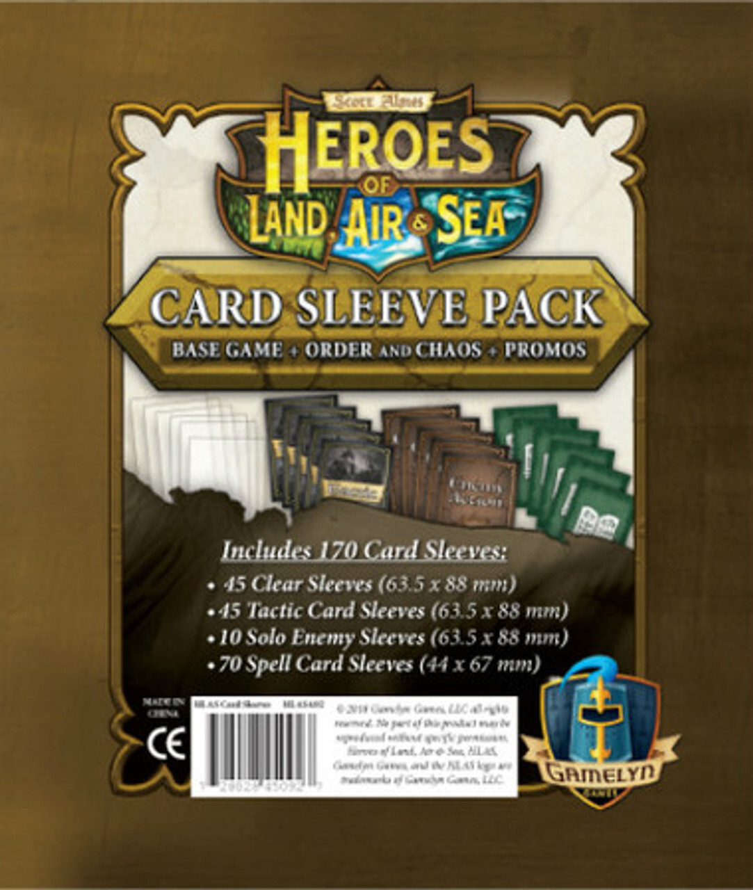 Аксессуары Heroes of Land, Air and Sea: Card Sleeve Pack
Аксессуары Heroes of Land, Air and Sea: Card Sleeve Pack