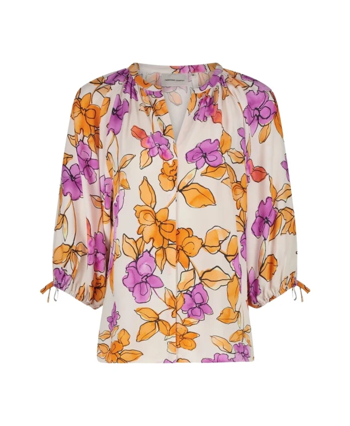 Струящаяся блузка с принтом и объемными рукавами Fabienne Chapot, мультиколор
Струящаяся блузка с принтом и объемными рукавами Fabienne Chapot, мультиколор