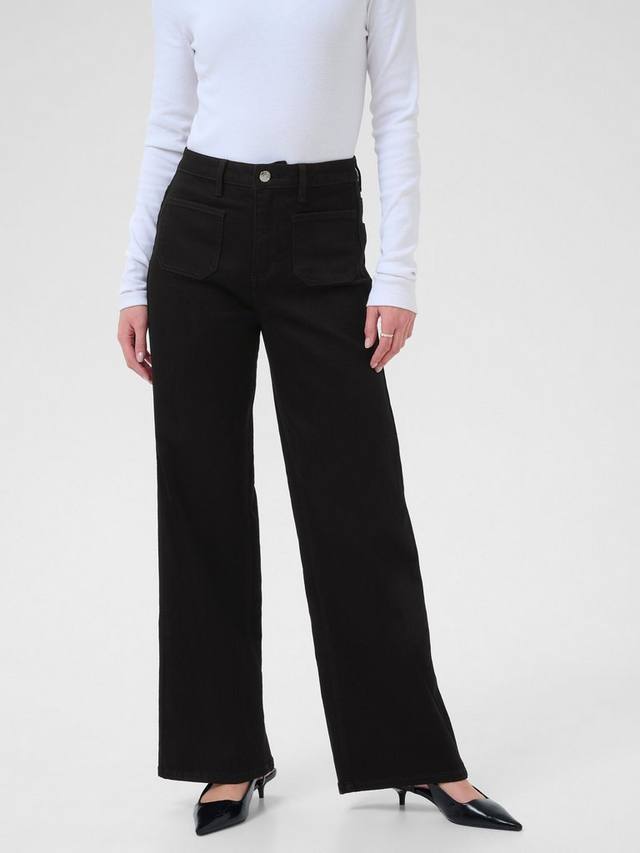 Брук джинсы с высокой талией и широкими штанинами KAFFE, Black
Брук джинсы с высокой талией и широкими штанинами KAFFE, Black