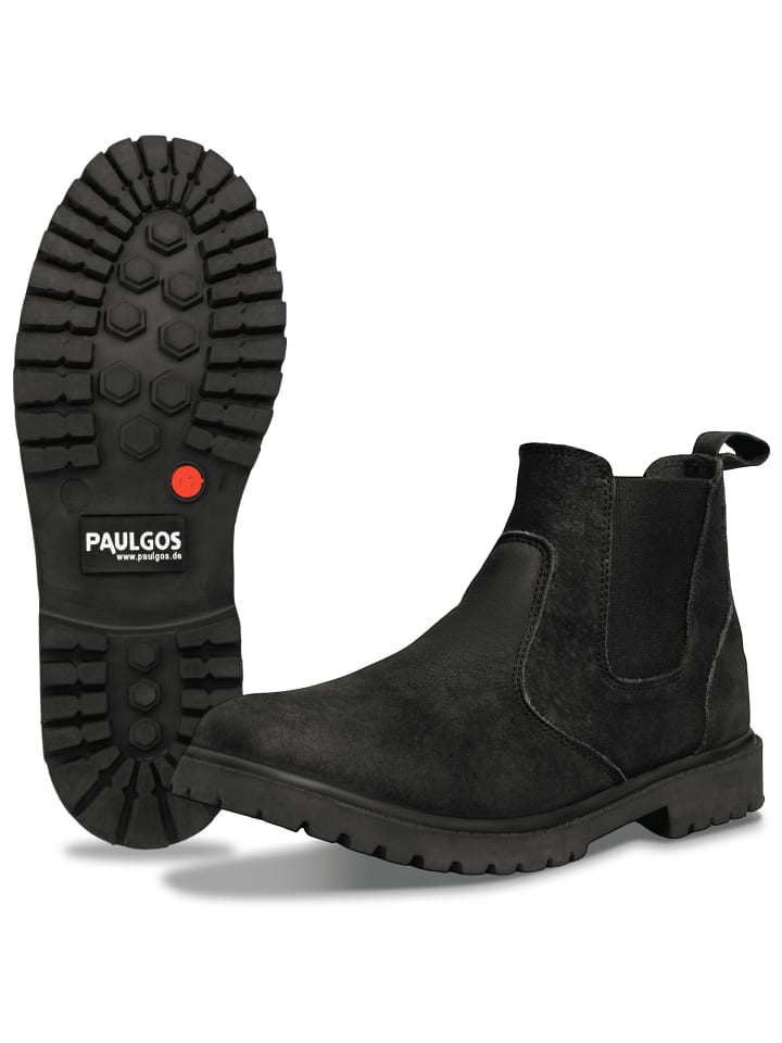 PAULGOS Мужские ботинки челси, ботильоны, туфли черного цвета
PAULGOS Мужские ботинки челси, ботильоны, туфли черного цвета