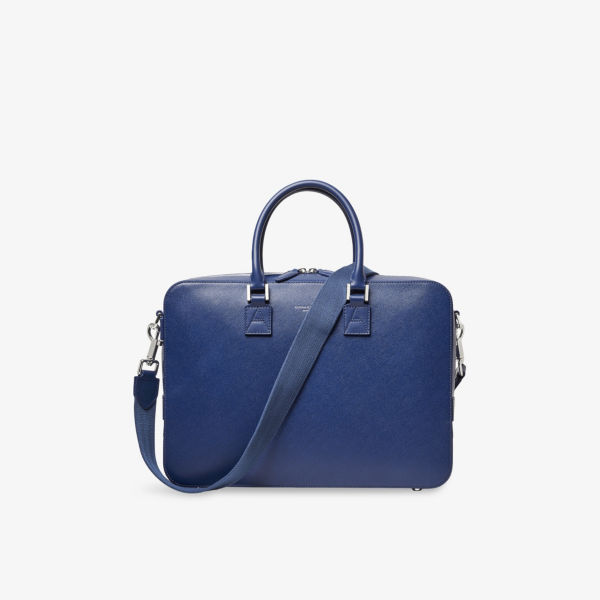 Сумка кожаная Aspinal Of London Mount Street для ноутбука, синий
Сумка кожаная Aspinal Of London Mount Street для ноутбука, синий