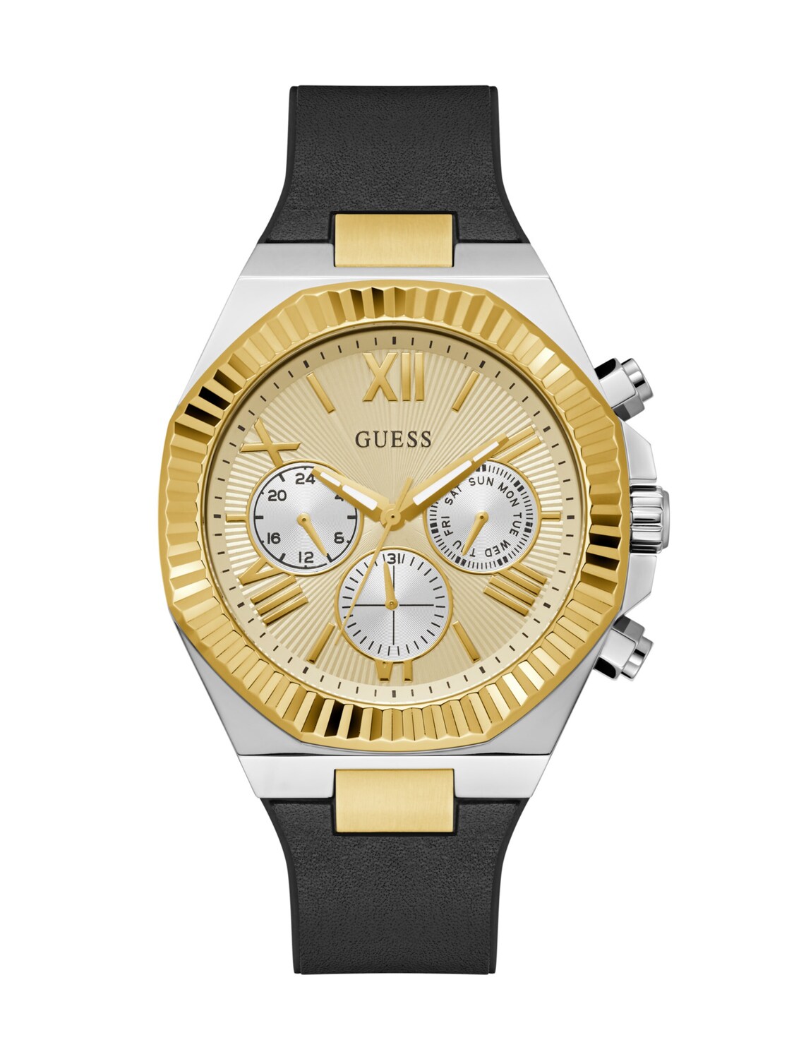 GUESS Часы Analog 'EQUITY' в черном цвете
GUESS Часы Analog 'EQUITY' в черном цвете