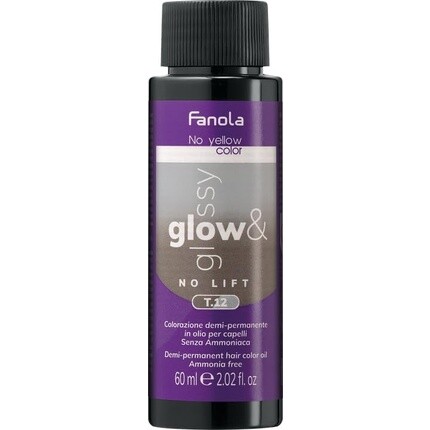 Тонер Glow & Glossy Oil T.12 60 мл FANOLA
Тонер Glow & Glossy Oil T.12 60 мл FANOLA