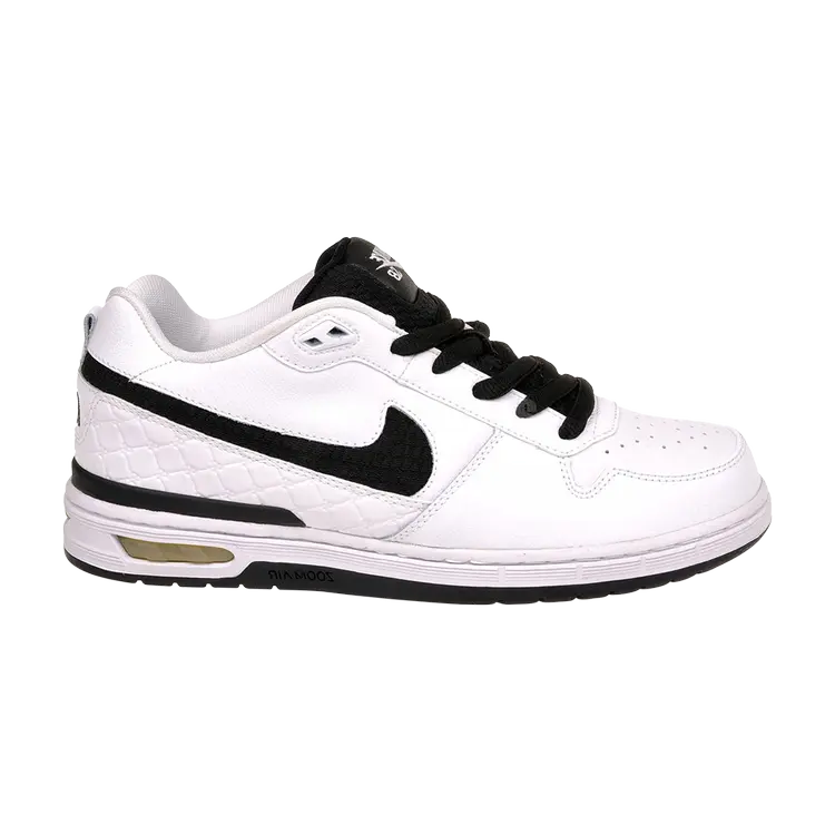 Кроссовки Nike SB Zoom Air Paul Rodriguez Low 'P-Rod', белый
Кроссовки Nike SB Zoom Air Paul Rodriguez Low 'P-Rod', белый