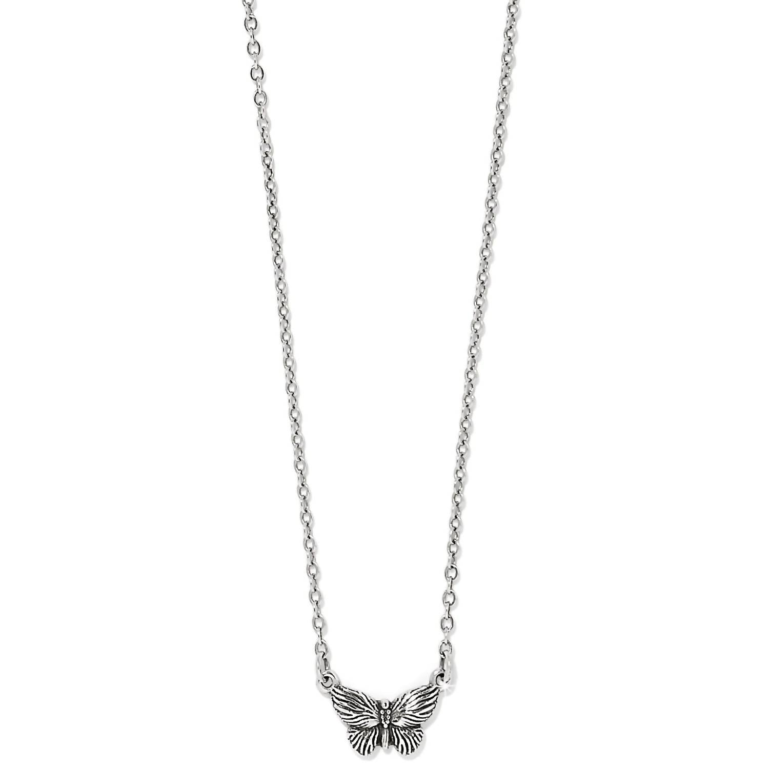 Женское колье Bloom Petite Butterfly из серебра Brighton, серебряный
Женское колье Bloom Petite Butterfly из серебра Brighton, серебряный