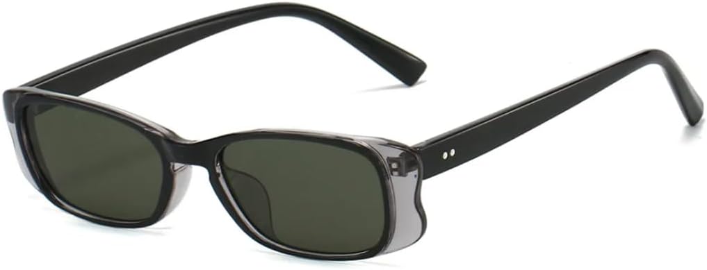 Солнцезащитные очки с защитой от УФ-излучения UV400 | Компактная и легкая оправа | Линзы конфетных цветов | Для женщин и мужчин | Для занятий спортом на открытом воздухе и вождения DSVIGF, Black Grey Green
Солнцезащитные очки с защитой от УФ-излучения UV400 | Компактная и легкая оправа | Линзы конфетных цветов | Для женщин и мужчин | Для занятий спортом на открытом воздухе и вождения DSVIGF, Black Grey Green