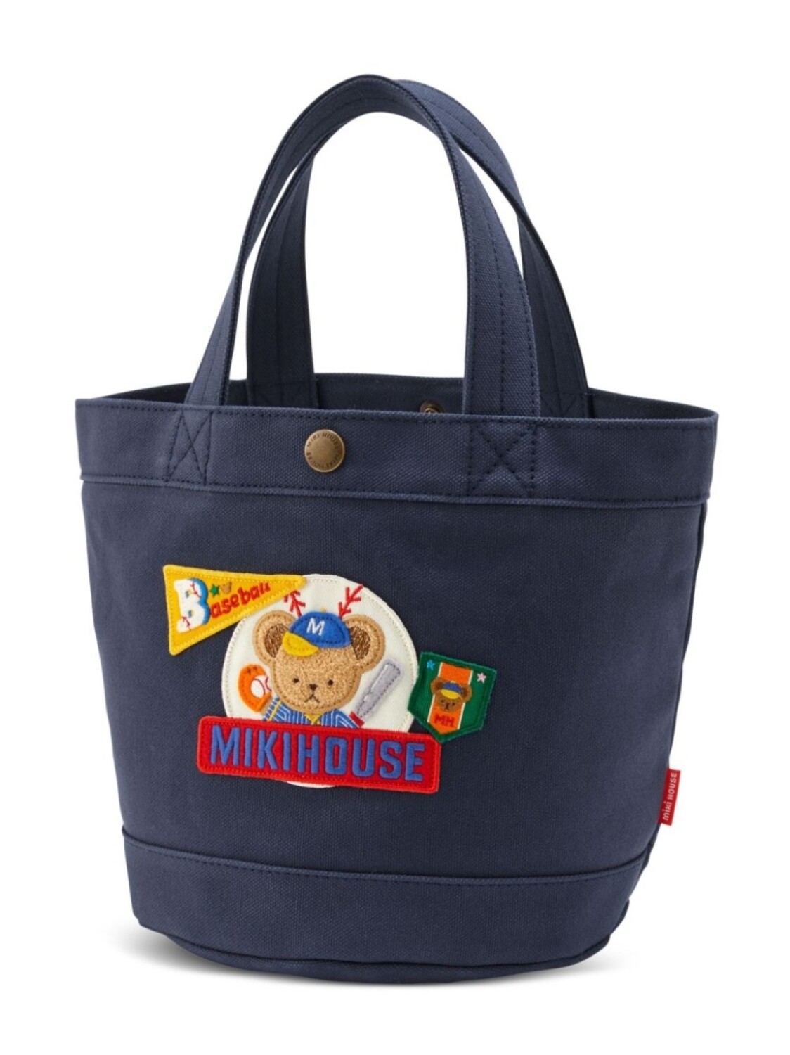 Сумка-тоут с нашивкой Miki House, синий
Сумка-тоут с нашивкой Miki House, синий