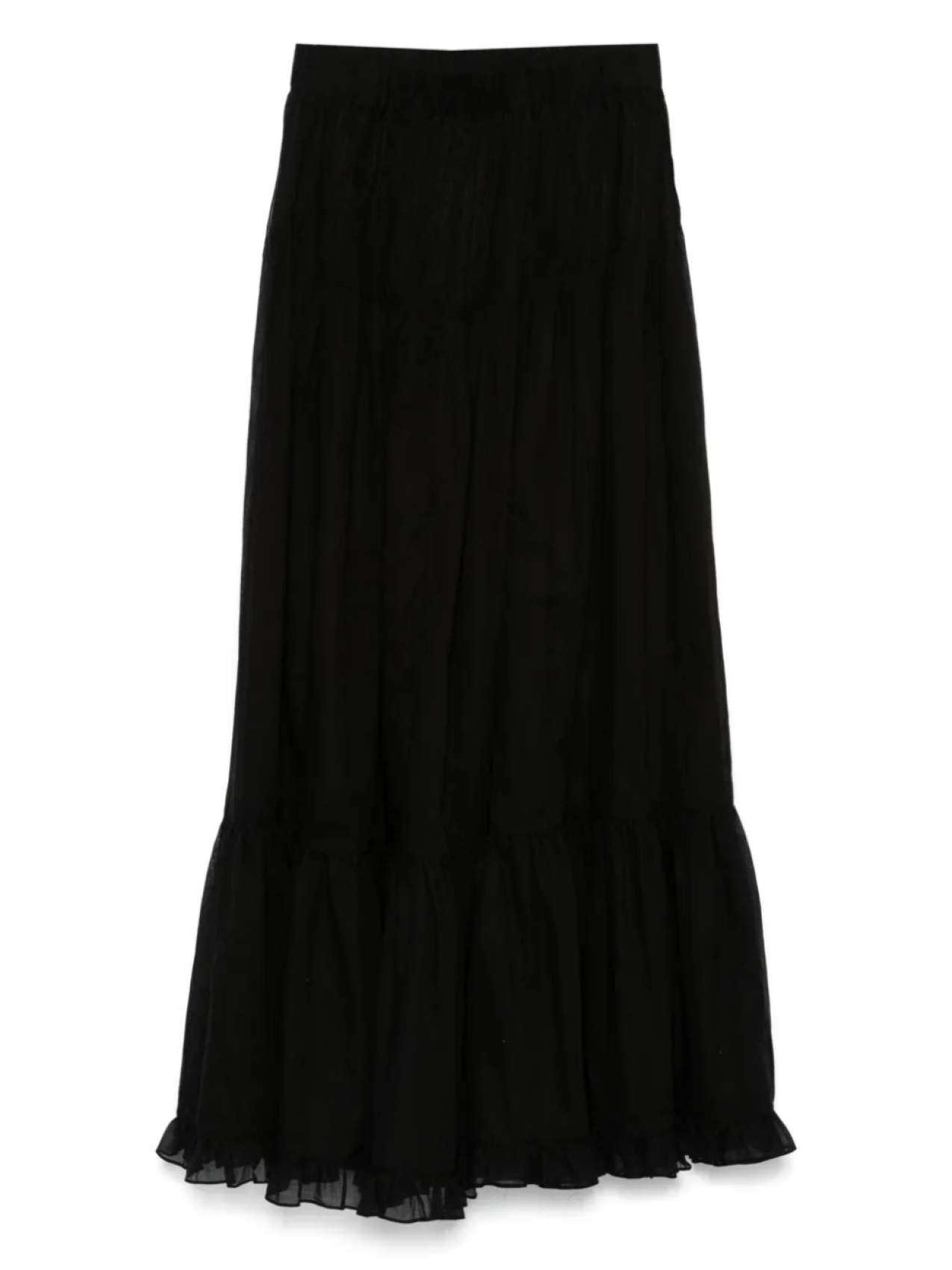 Длинная юбка из хлопка в складку PNK, черный
Длинная юбка из хлопка в складку PNK, черный